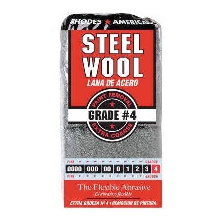 Homax 12PK No4 STL Wool Pad 10121116